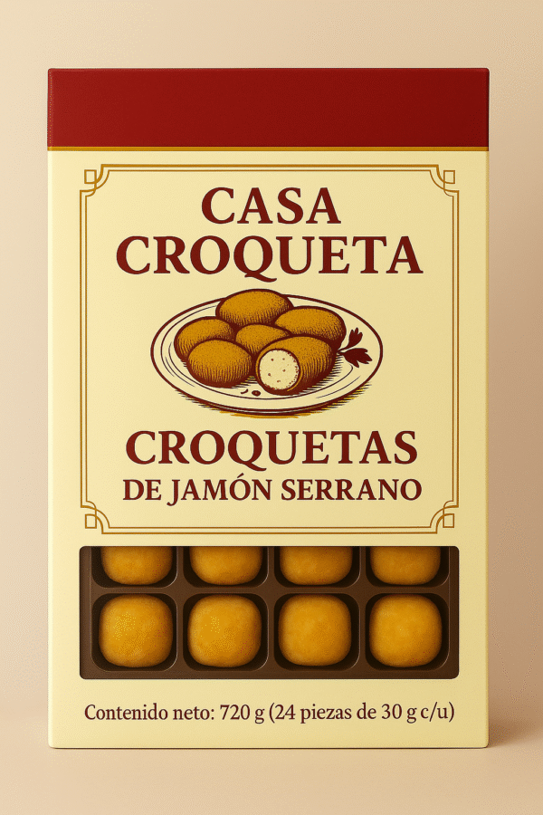 Croquetas de Jamon 24pz