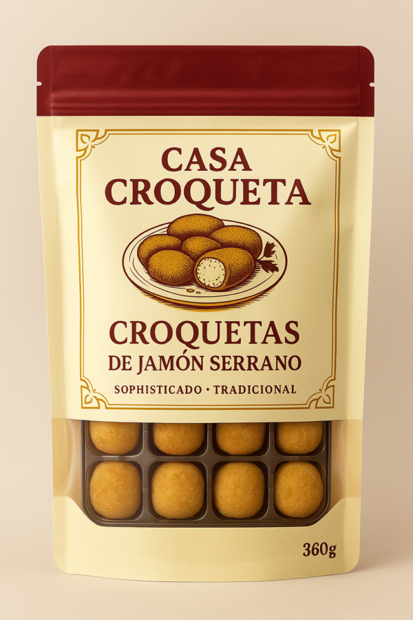 Croquetas de Jámon Serrano 12pz